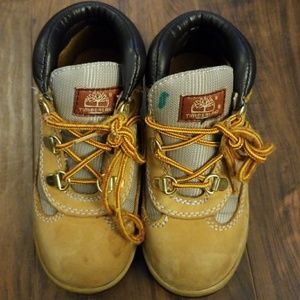 Timberland Leather and Fabric Field Boots (Swamps)